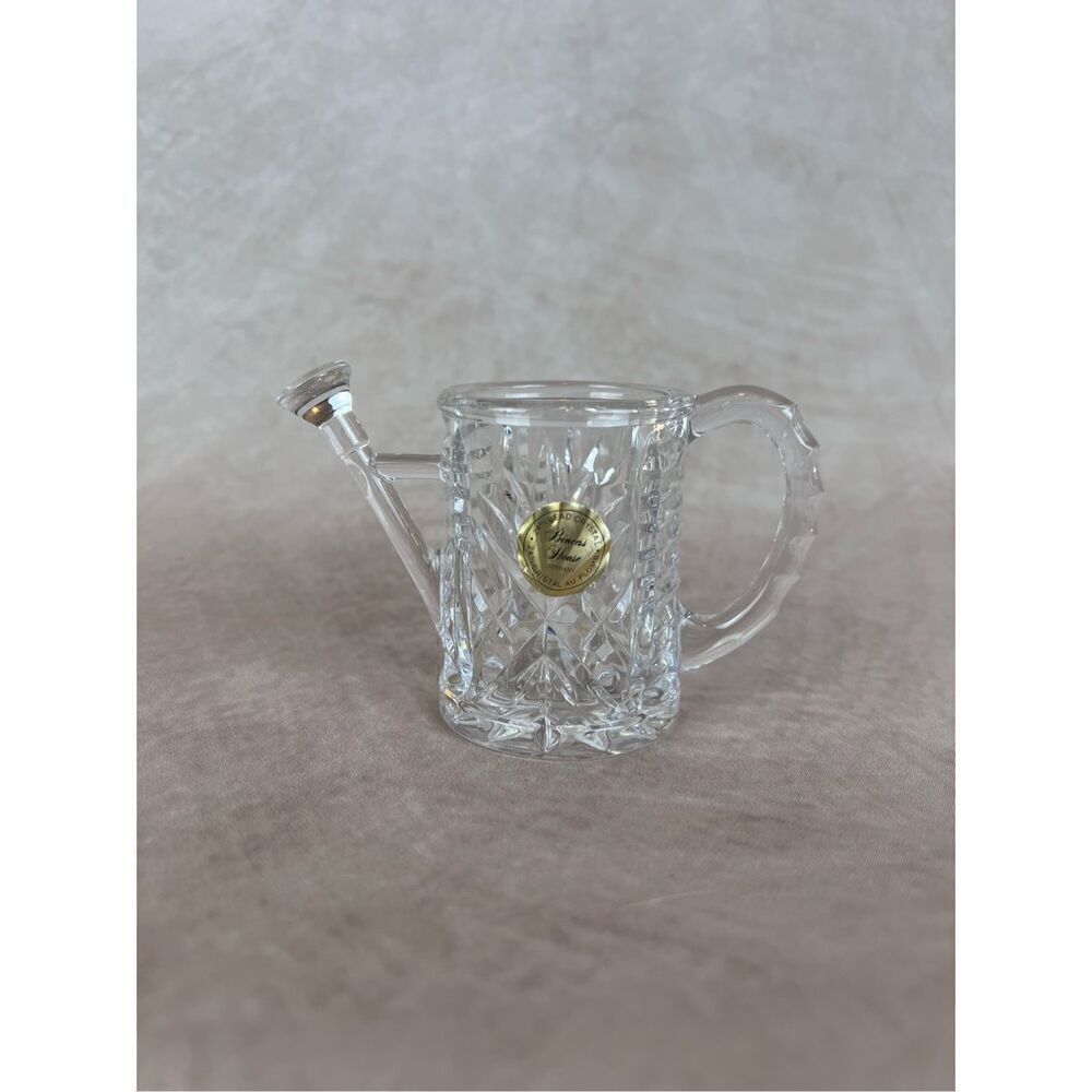 Vintage Princess House Crystal Watering Can